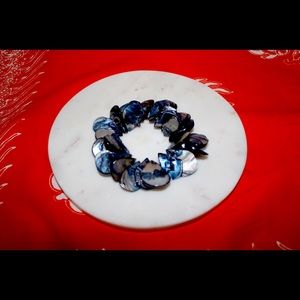 Blue Shell Bracelet